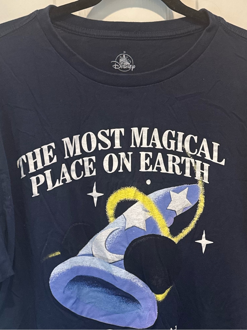 Walt Disney World Navy 'The Most Magical Place On Earth' Tee Size 2X - Picture 8 of 12